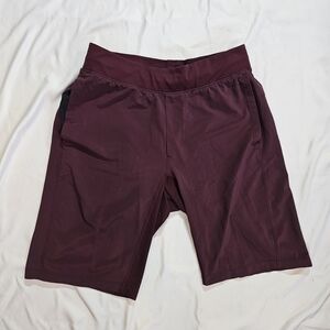 Lululemon Athletica Maroon Athletic Shorts, Men's Medium